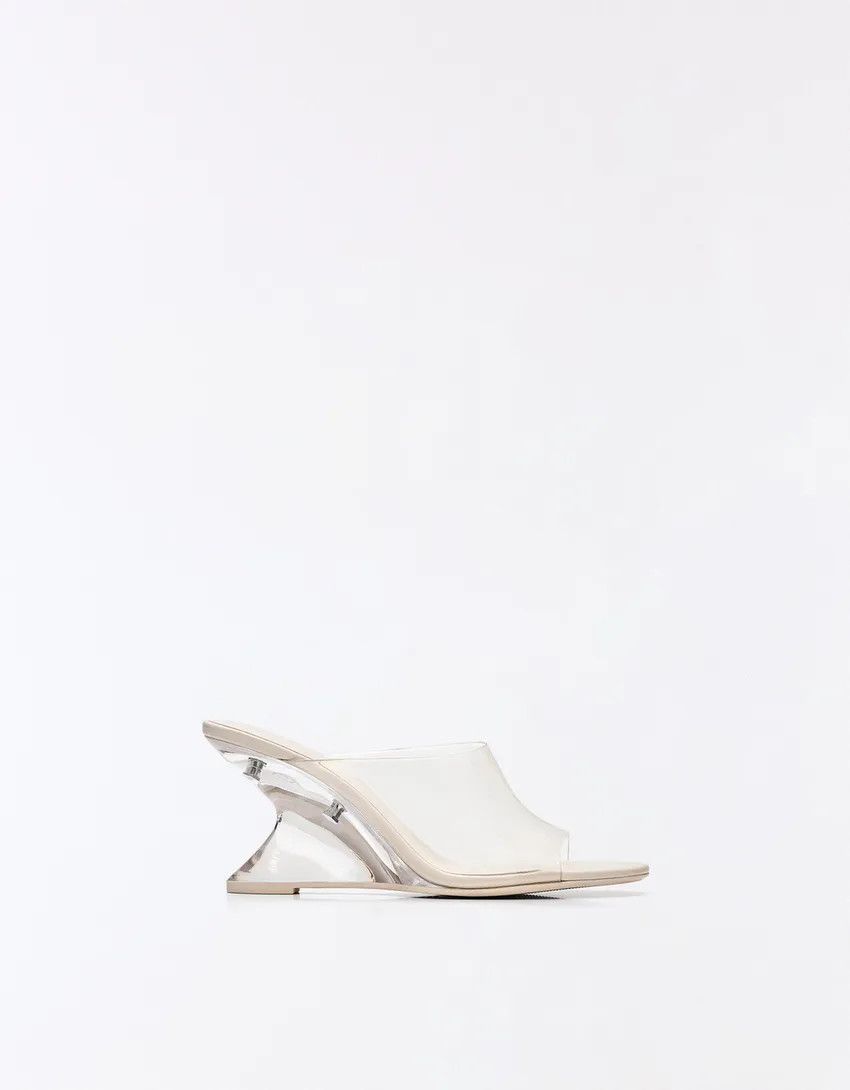 VINYL WEDGE | Bershka RewardStyle US