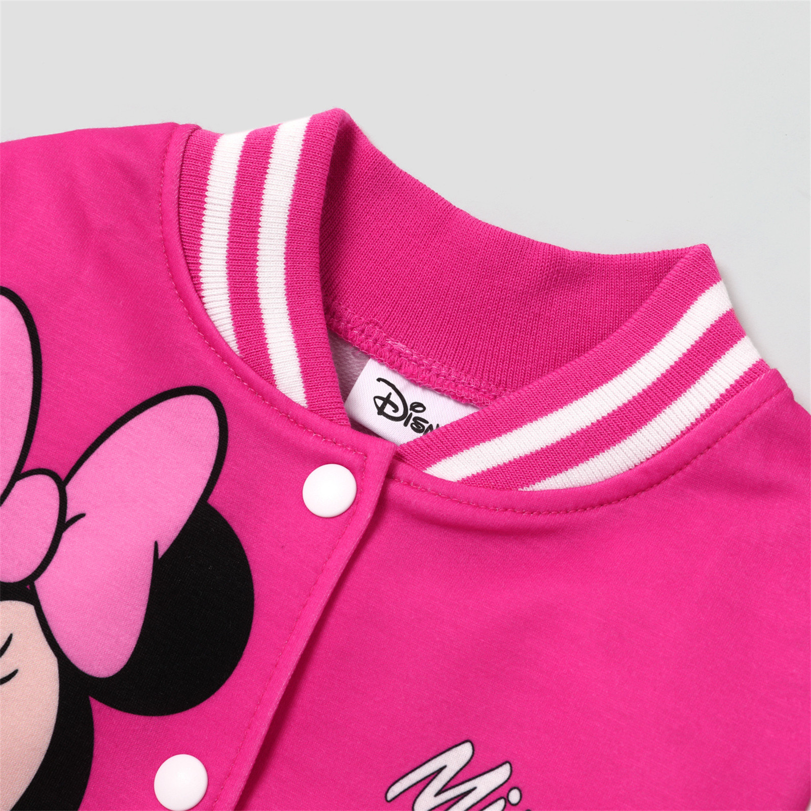 Disney Girls Bomber Jacket Minnie Mouse Daisy Colorblock Varsity Jacket Gift Fall Spring Sizes 3-... | Walmart (US)