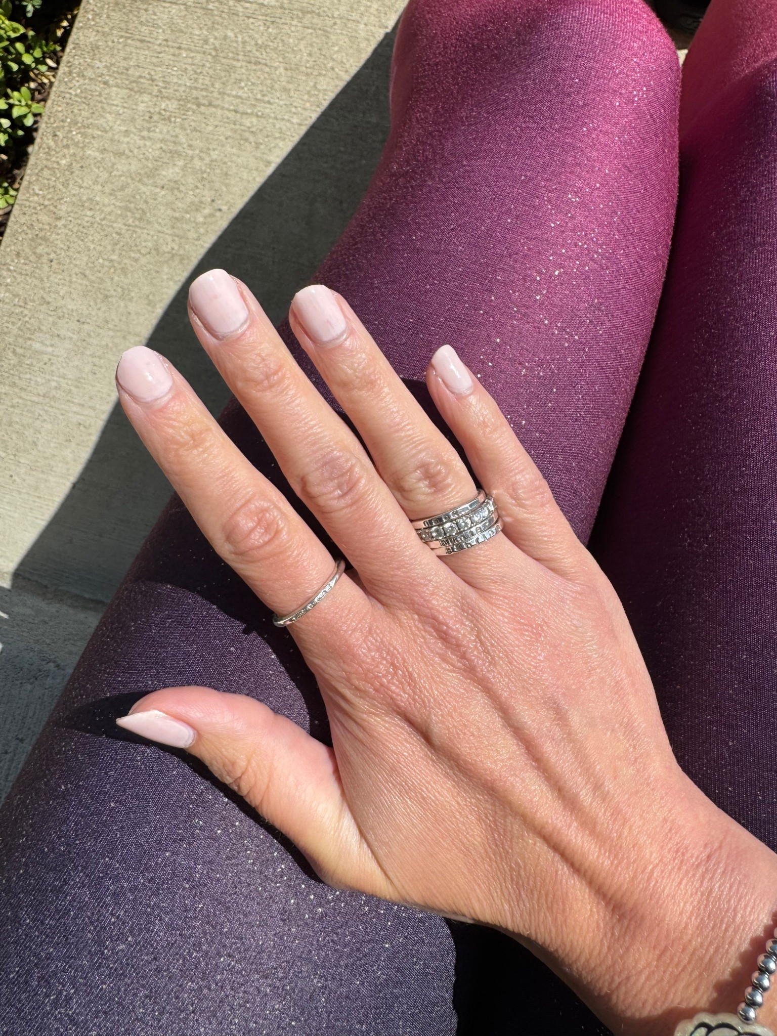 My new favorite neutral  nail color 🤍

#LTKBeauty #LTKOver40 #LTKselfcare