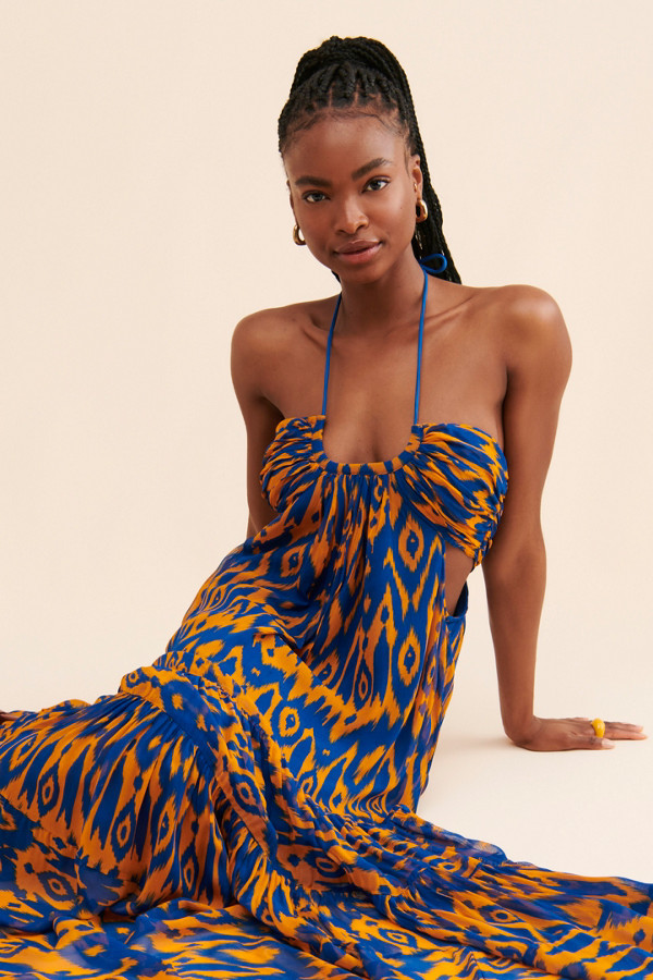 Cut-Out Midi Dress | Nuuly