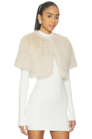 Unreal Fur Wings Bolero in Caramel from Revolve.com | Revolve Clothing (Global)