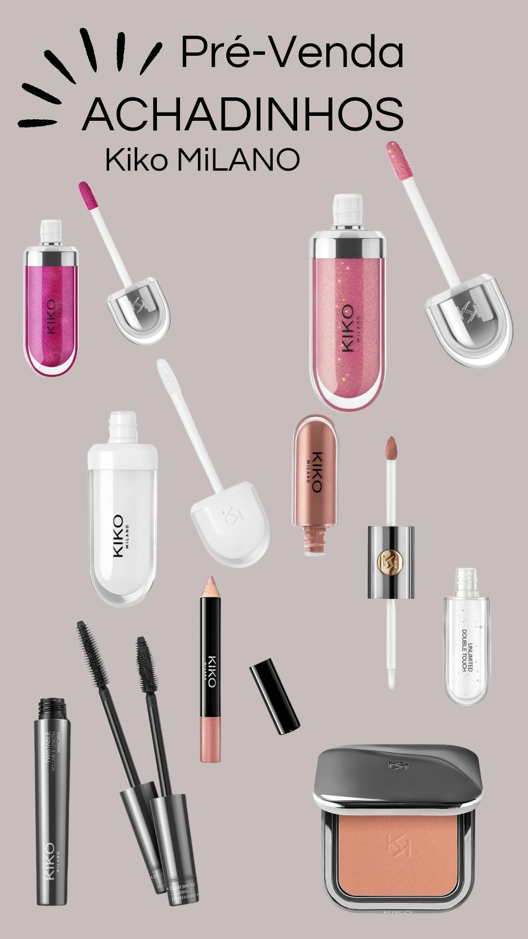 Gente!!😱 Pré-venda da KIKO MILANO Com produtos a partir de R$ 39,90 na minha lista de Achadinhos. 

#LTKbrasil #LTKbeleza