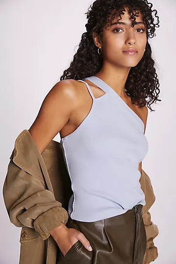 Maeve One-Shoulder Tank | Anthropologie (US)