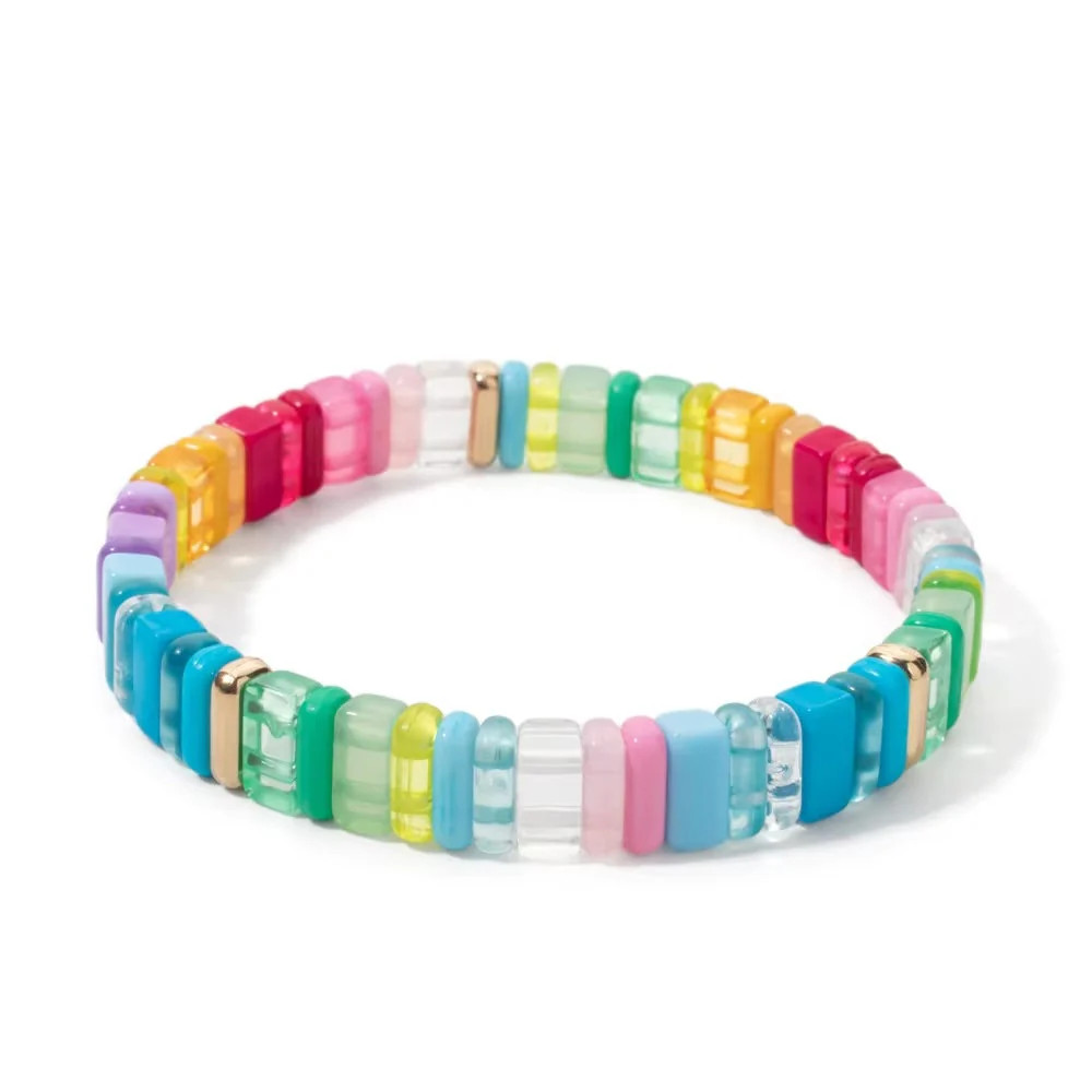 Color Lover Resin Tile Bracelet | Kaleidoscope Living