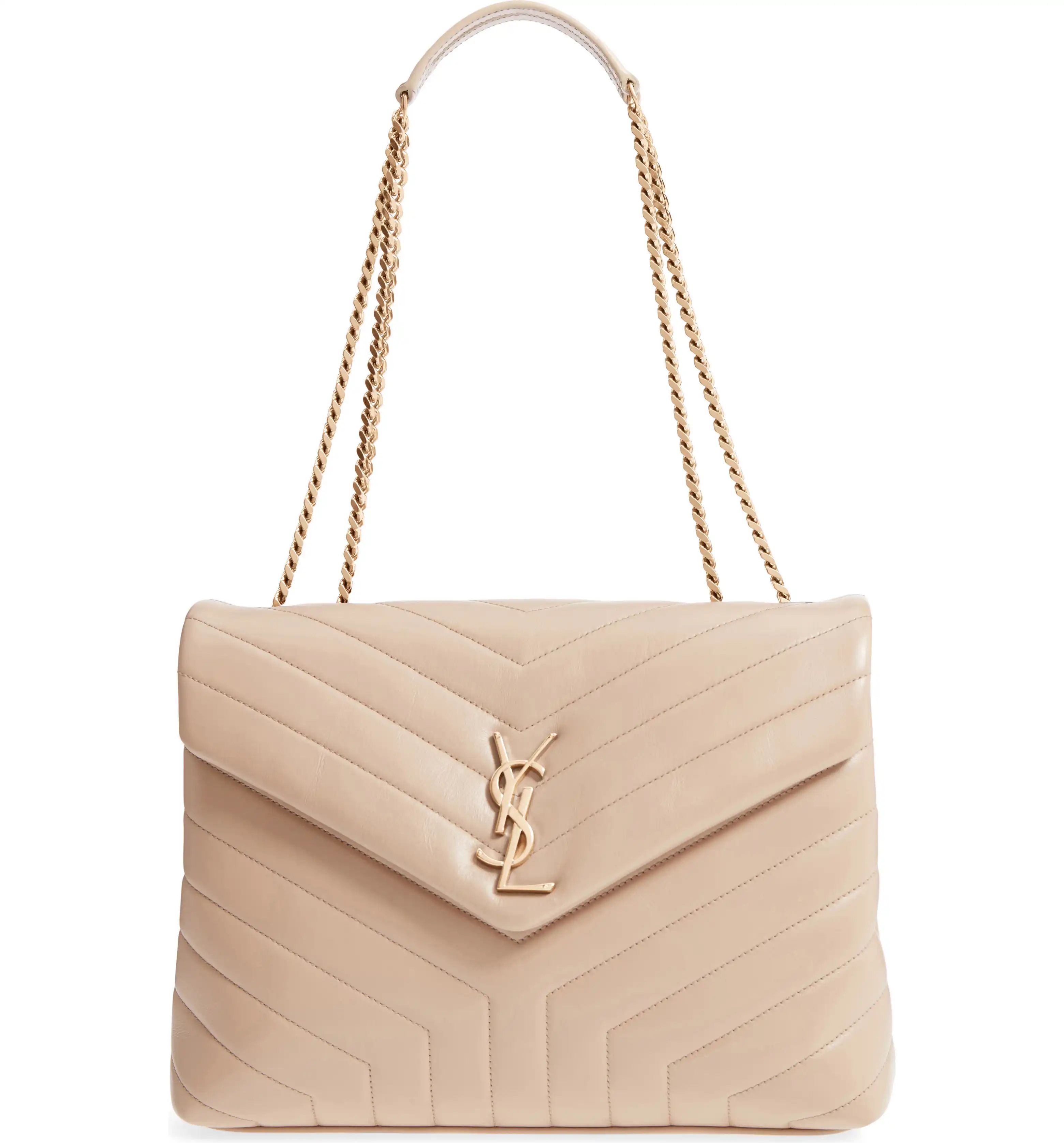 Medium Loulou Matelassé Calfskin Leather Shoulder Bag | Nordstrom