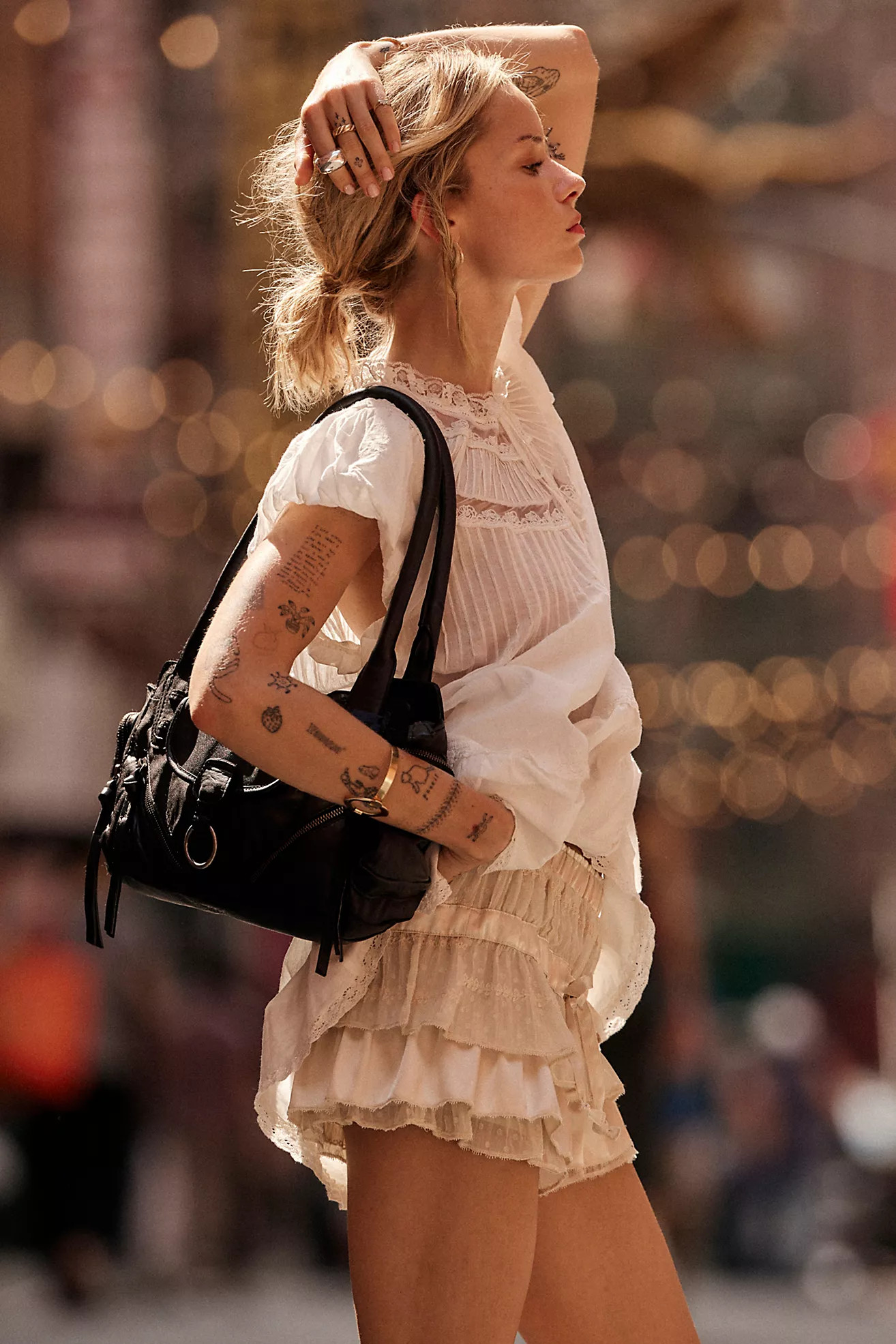 Camille Ruffle Shorts | Free People (UK)