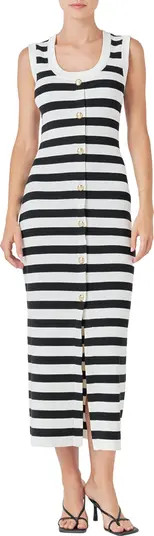 Endless Rose Stripe Knit Midi Dress | Nordstrom | Nordstrom
