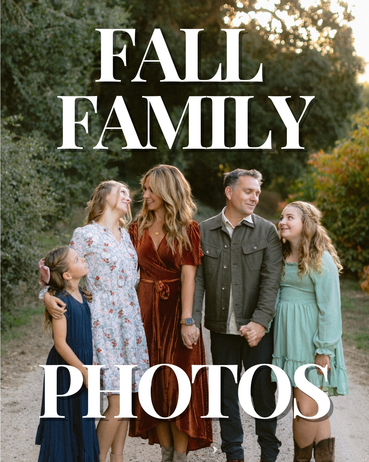Fall family photos are always my favorite 🍂 We coordinated our looks with rich autumn tones — my velvet wrap dress in this rust color has the prettiest sheen and comes in so many gorgeous colors for both fall, Thanksgiving and holiday dresses. Linking all our outfits — from fall floral dresses in multiple sizes to cozy cardigans, denim jackets, fall boots, and sneakers that tie everything together. My husband’s dark green jacket helped balance the warm palette perfectly. All linked for you here — and my dress is currently part of the Amazon Prime Day sale! ✨
#LTKMen girls dress | teen dress 

#LTKFamily #LTKOver40 #LTKKids #LTKSaleAlert #LTKWedding #LTKFindsUnder50