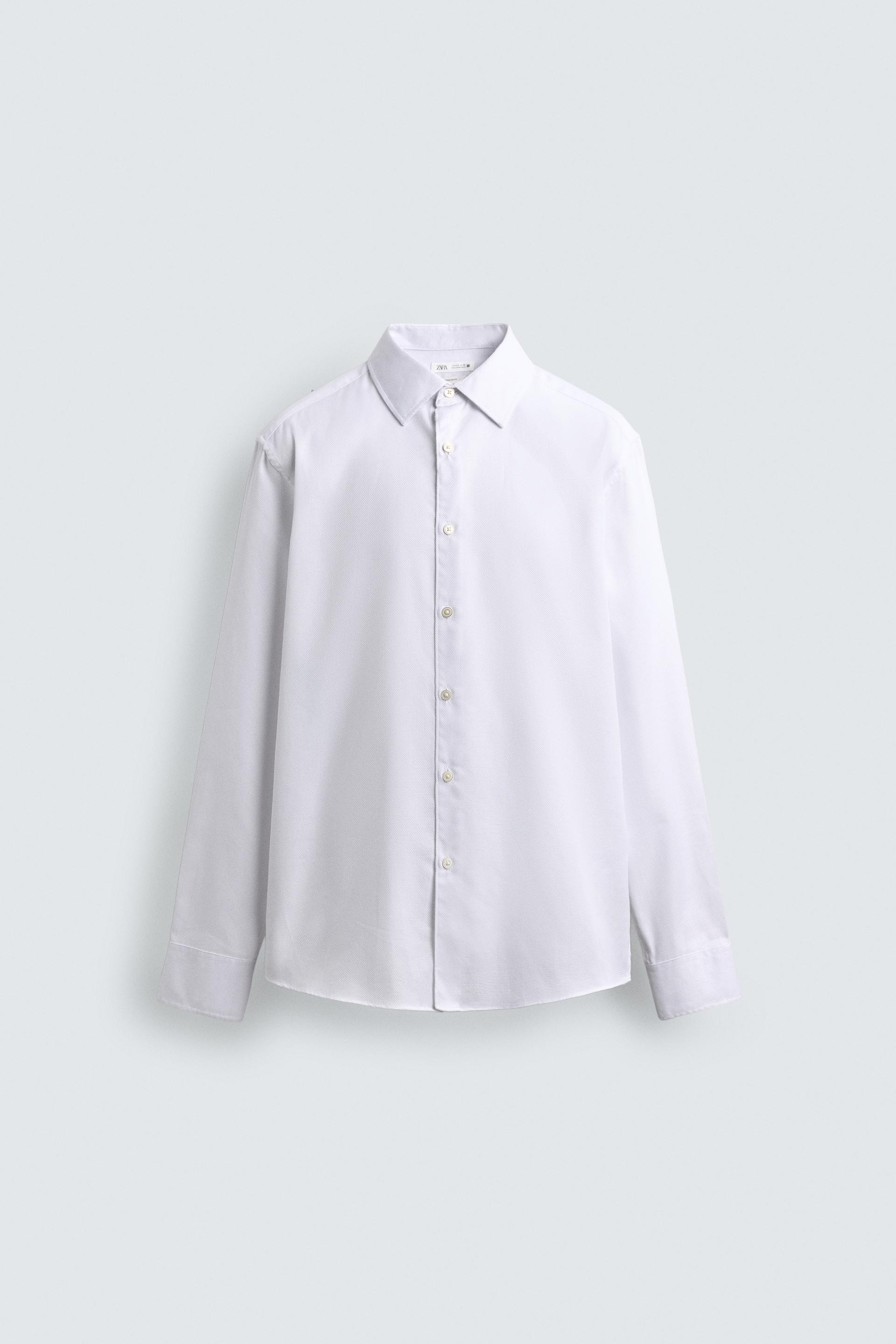 EASY CARE TEXTURED SHIRT | Zara Canada