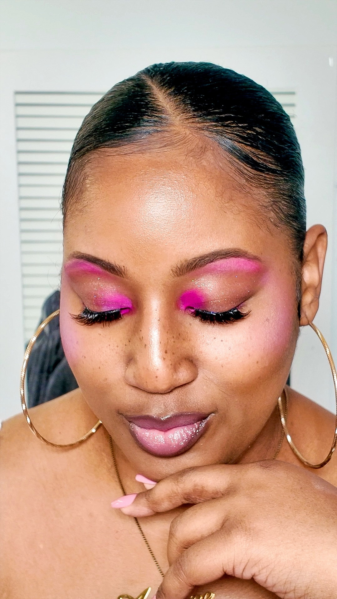 Such a Beauty in Pink 💕 Juvia’s Place never plays with pigment and quality 💅🏽

#LTKBeauty #LTKselfcare #LTKgrwm