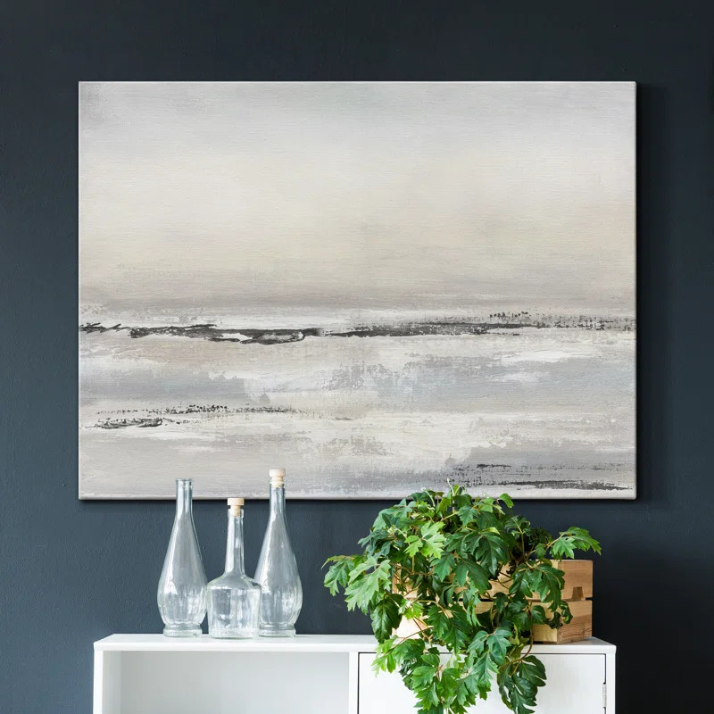 Distant Fog - Wrapped Canvas Print | Wayfair North America