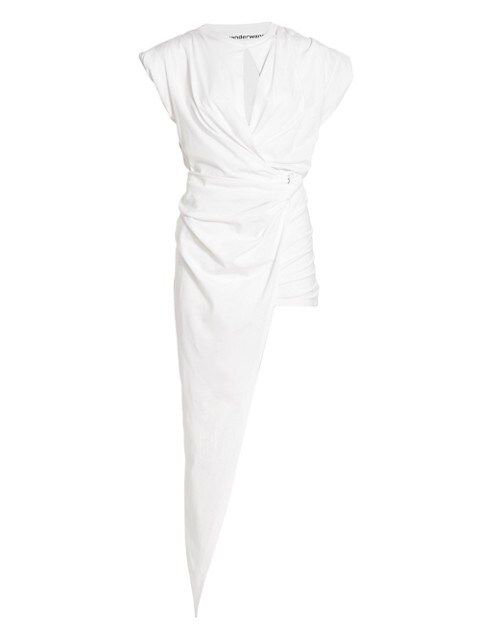 Asymmetric Cotton Mini Dress | Saks Fifth Avenue