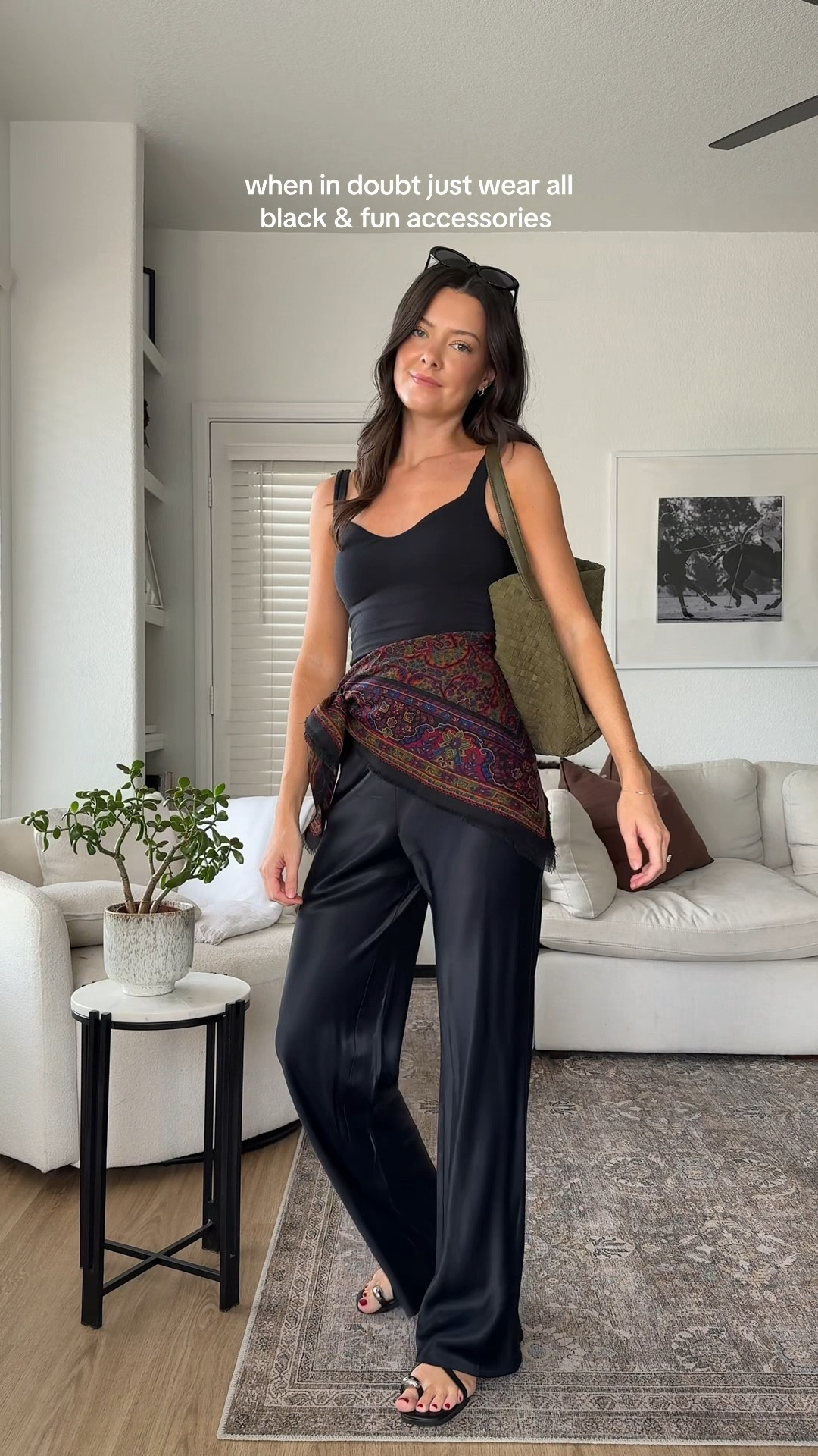 I’m 5’7” wearing a size XS in the pants and XS in the top. Scarf if thrifted, linking similar 

#LTKootd #LTKSeasonal