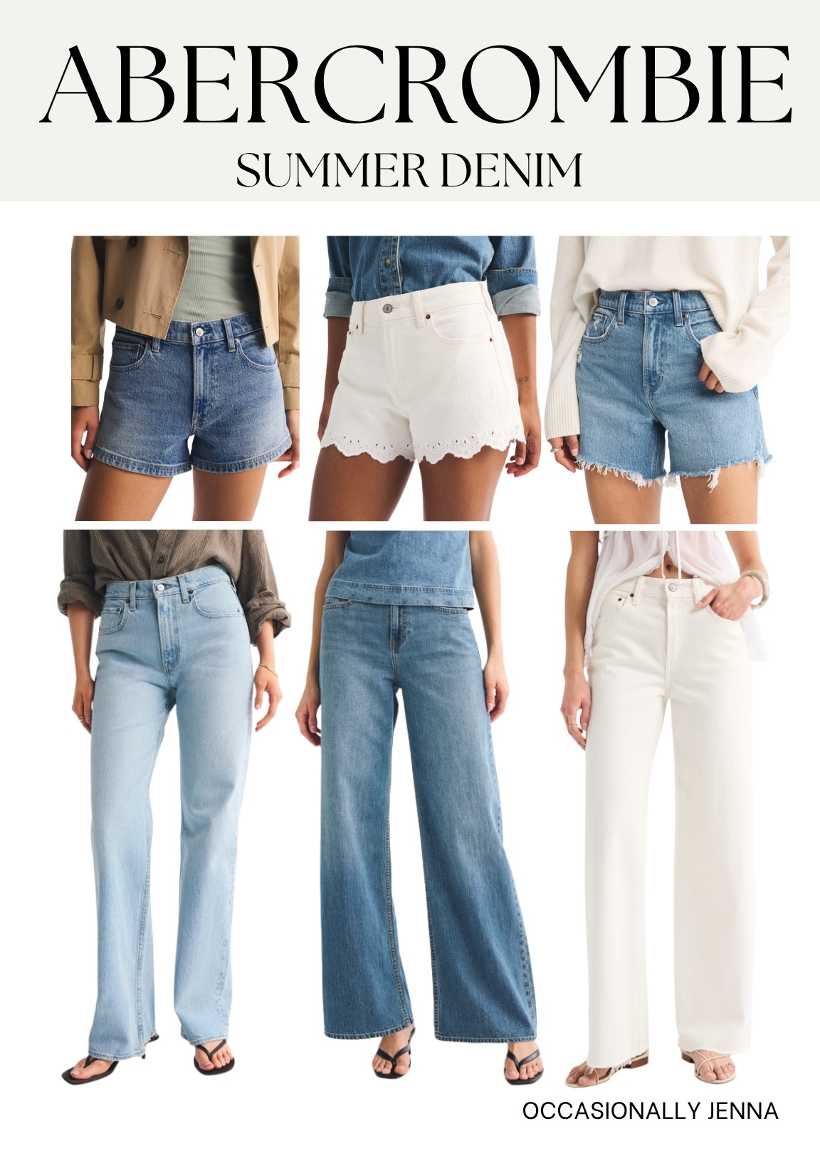 Abercrombie has the most stylish denim for summer!

#LTKgrwm #LTKootd #LTKSeasonal