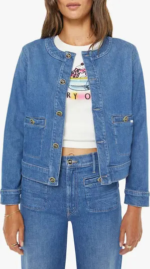 The Stashed Picky Denim Jacket | Nordstrom