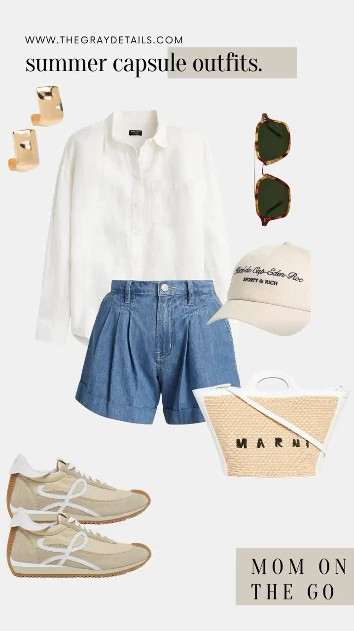 10 summer capsule outfits. For more options, see each product breakout 

#LTKVideo #LTKOver40 #LTKSwim