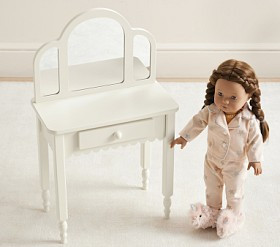 Wooden Doll Dressing Table | Pottery Barn Kids