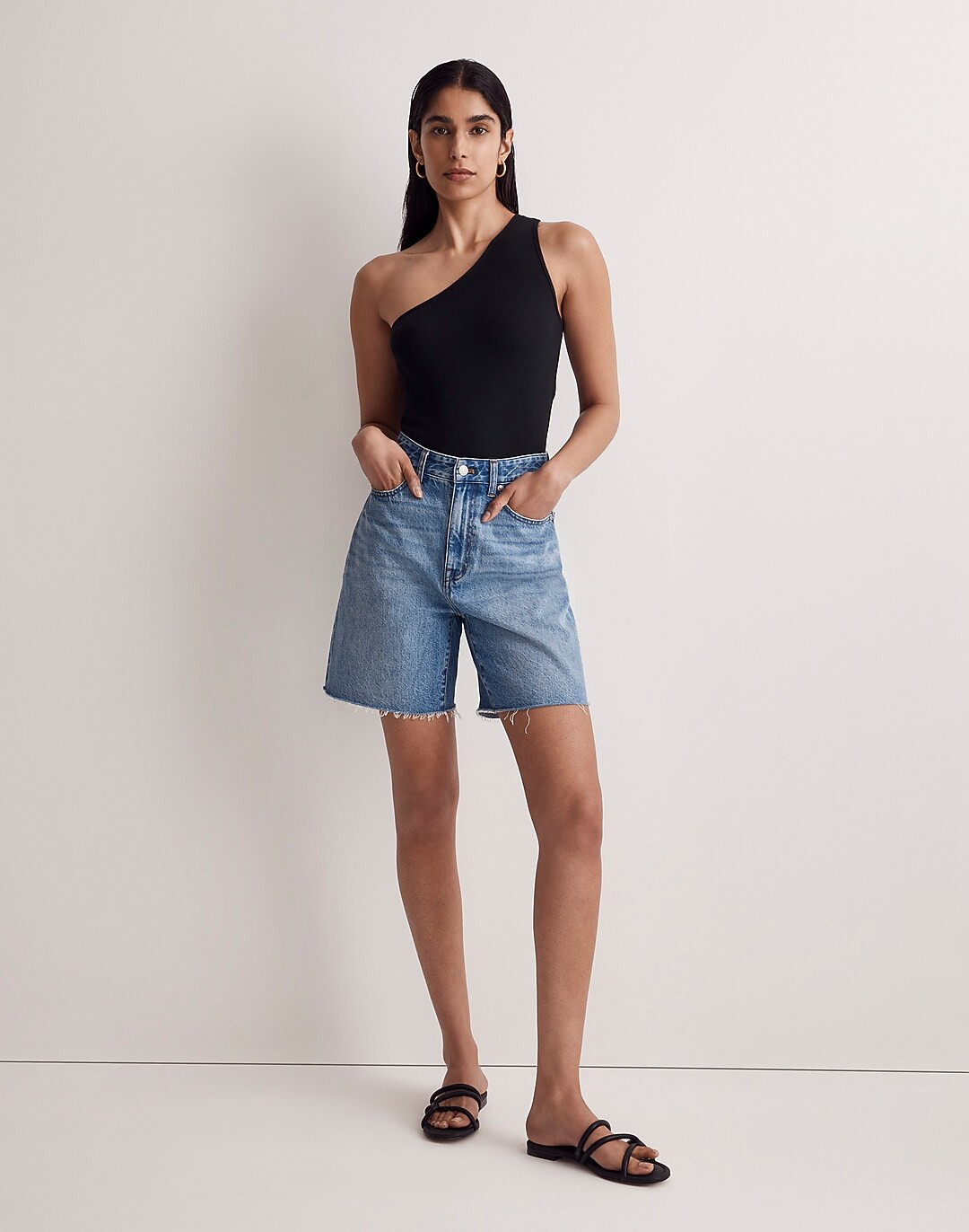 Brightside One-Shoulder Tank | Madewell