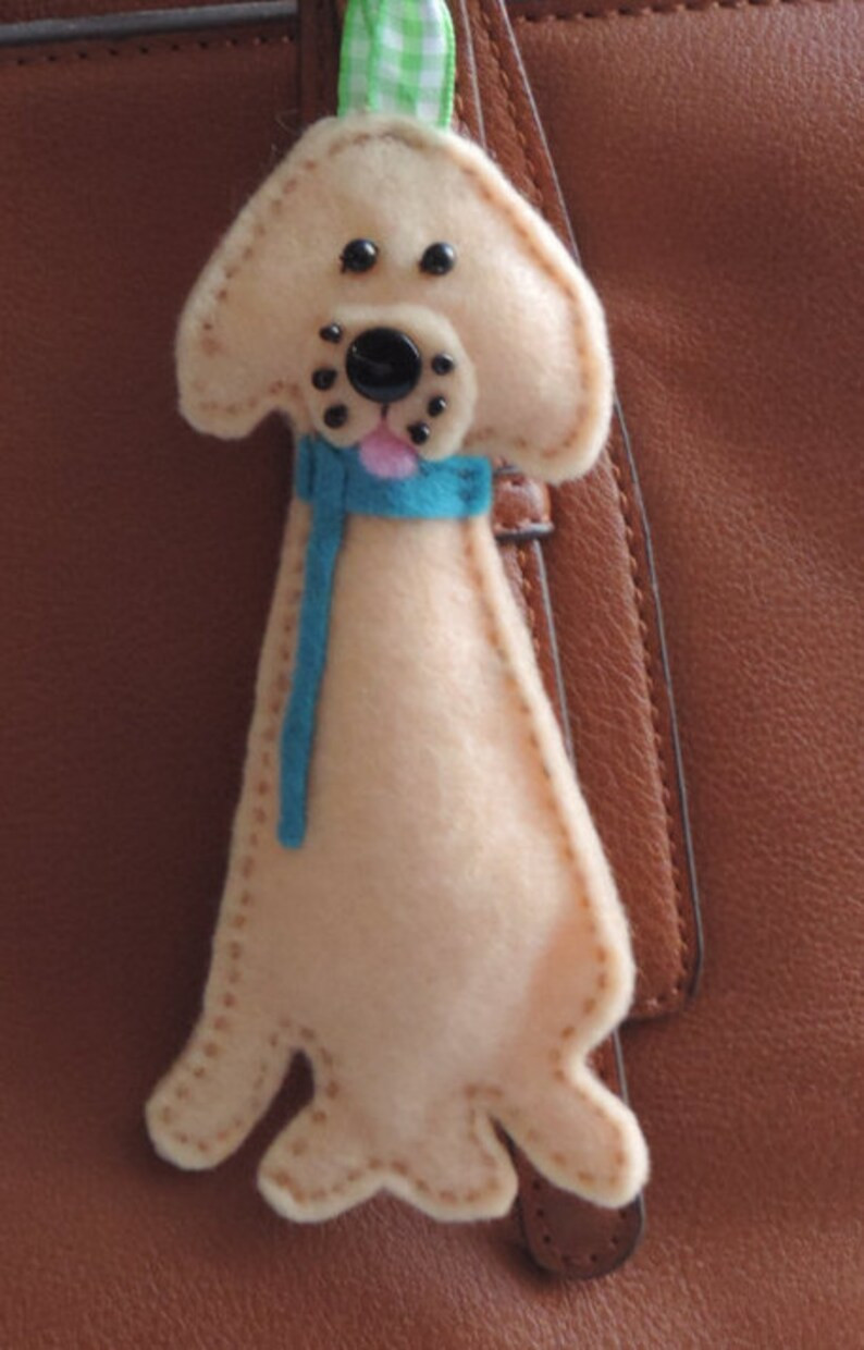 Golden Labrador Dog, Handmade Felt Twig Tree/window/dresser Decoration, Christmas Decoration, Dog... | Etsy (US)