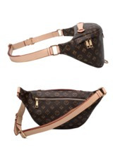 'Kaitlan' Pattern Canvas 3-Ways Belt Bag (2 Colors) | Goodnight Macaroon