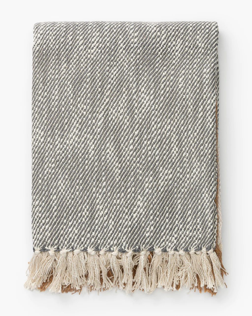 Roberts Cotton Fringed Throw | McGee & Co.