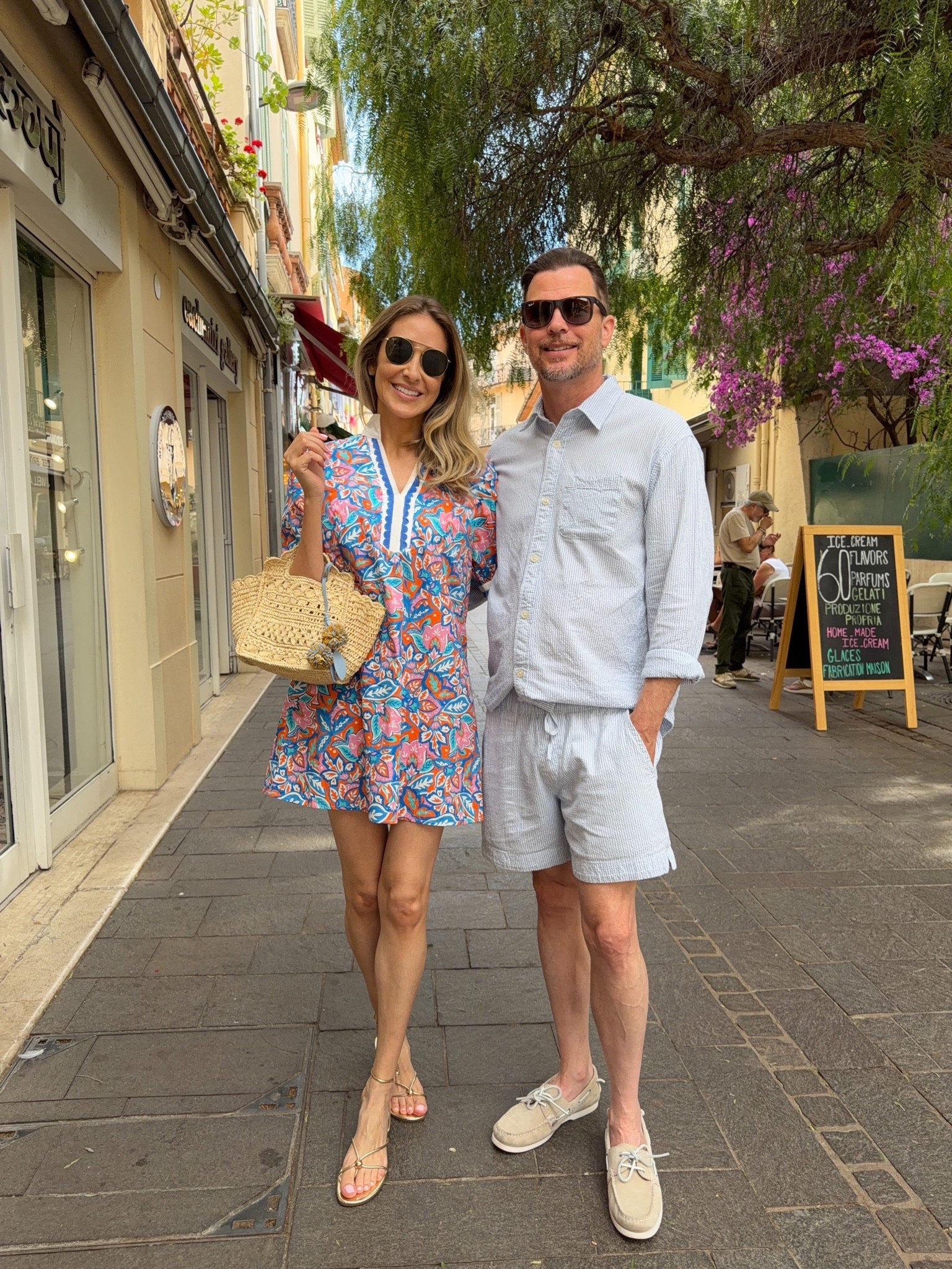 Tropical dress I wore in South France 
Love the print, and color, perfect for a summer day. Runs true to size I’m wearing a size small

Summer outfits 
Summer dresses

#LTKootd #LTKU #LTKOver40