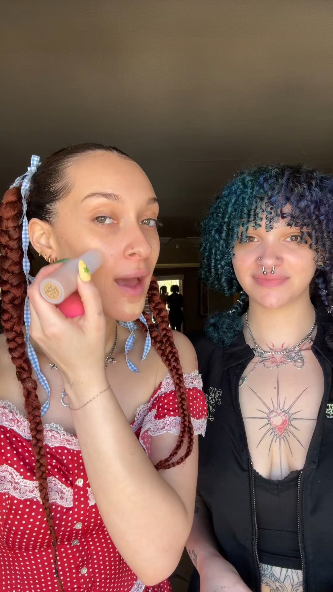 GET READY WITH US for coachella!! This is makeup that will last for a whole festival day 🌴✨ #makeup #products #beauty 

#LTKbeauty #LTKU #LTKVideo