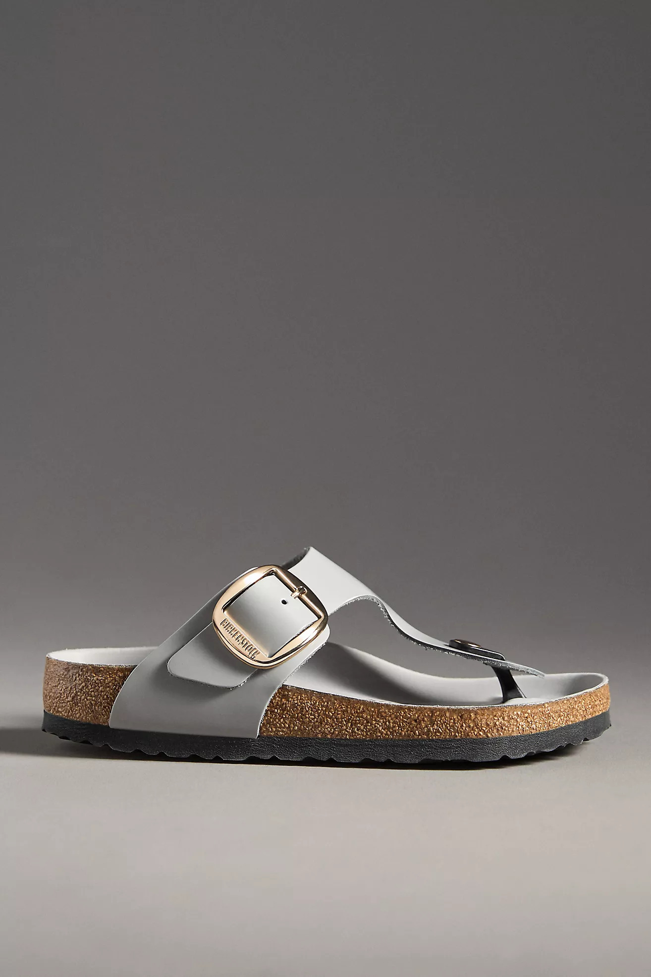 Birkenstock Gizeh Big Buckle High Shine Sandals | Anthropologie (US)