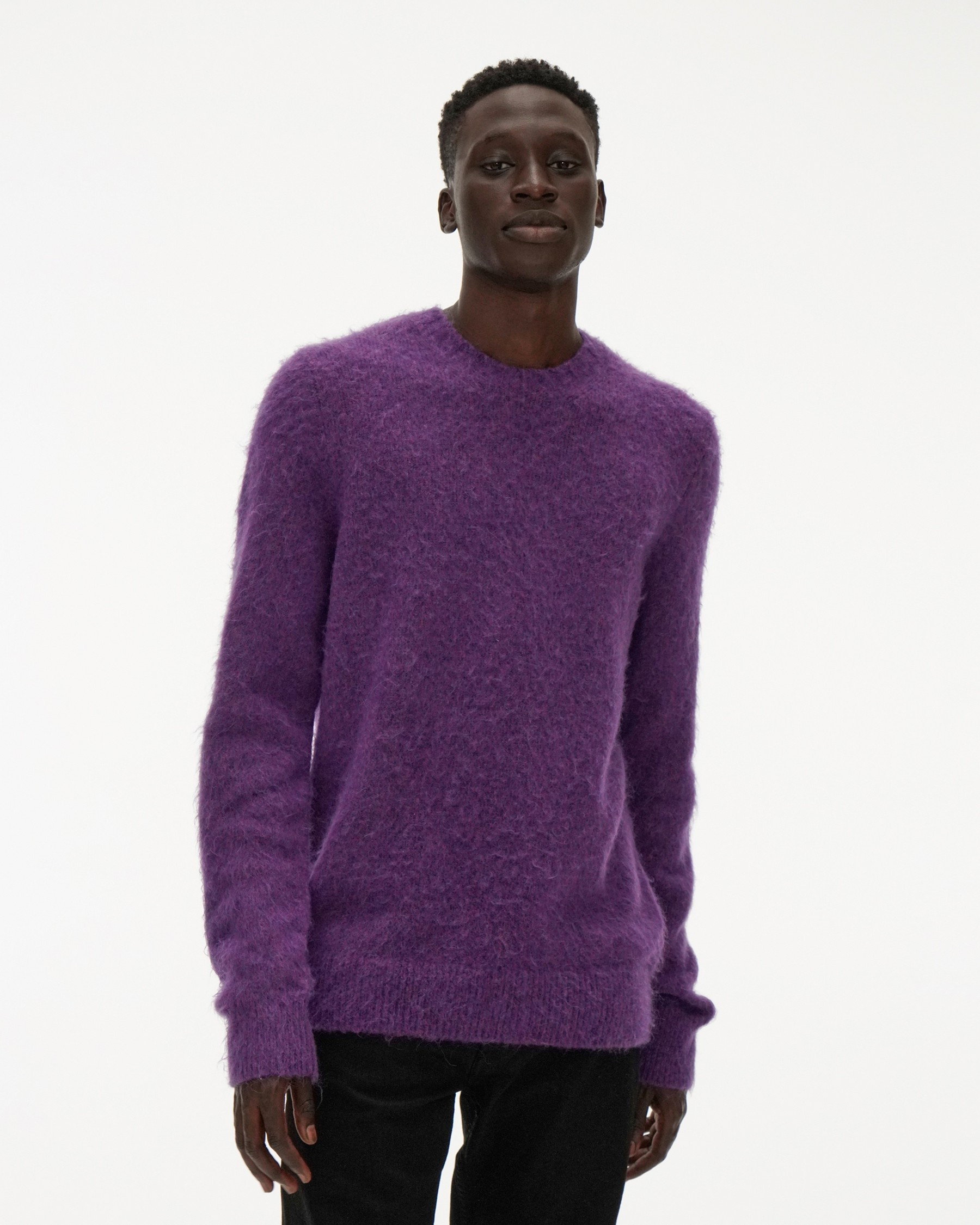 Brushed Alpaca Crewneck | Helmut Lang (US)