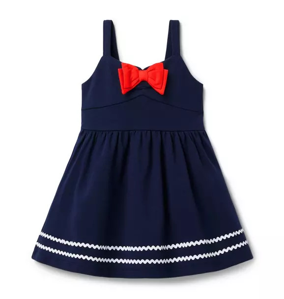 Bow Ponte Dress | Janie and Jack