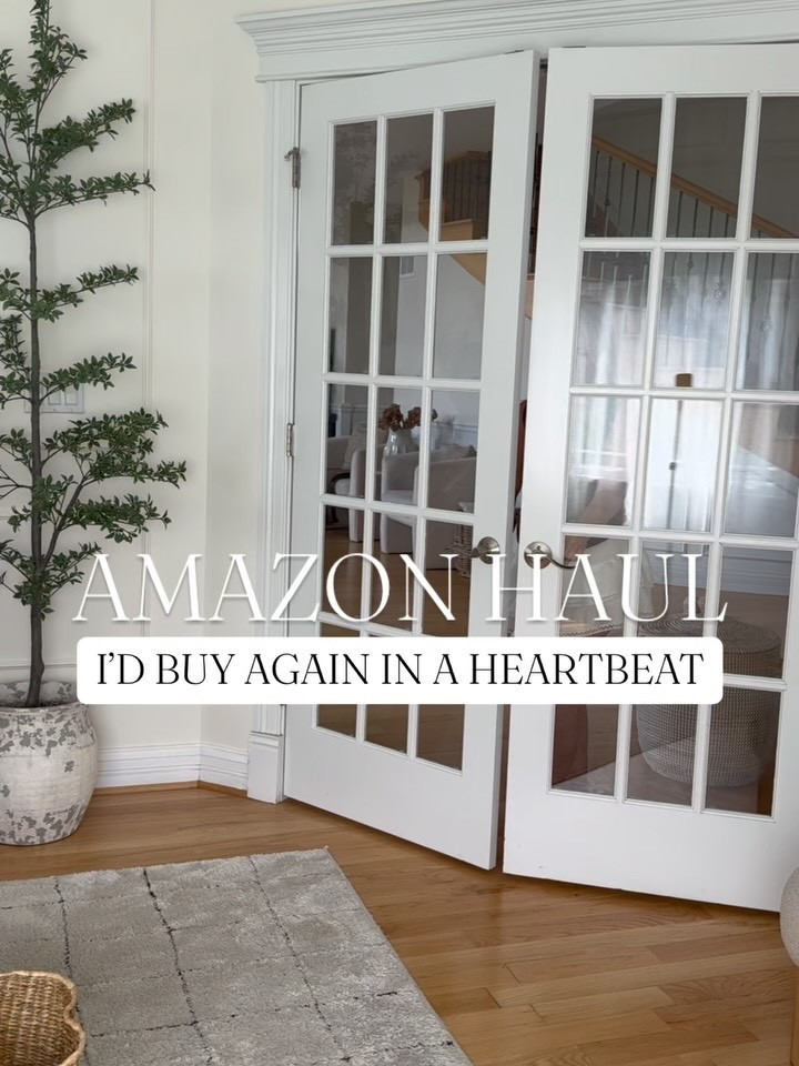 Amazon home haul! These are just a few of my favorites that I would buy again & again! 

If you have been following for a while you know I spend hours scouring the best deals and designer inspired look for less pieces for you!  Amazon has the best home finds at affordable prices.



Home inspiration, neutral home, air purifier, bedding, bedroom inspiration, home decor, affordable home finds, bedroom decor, stair threads, living room decor, viral home finds, organized home, amazon home, styling tips, fall flowers, modern home, interior design #founditonamazon #amazonhome #amazonfinds #amazondeals #amazonprime #amazonhomedecor #amazonfashionfinds

#LTKHome #LTKSeasonal #LTKSaleAlert