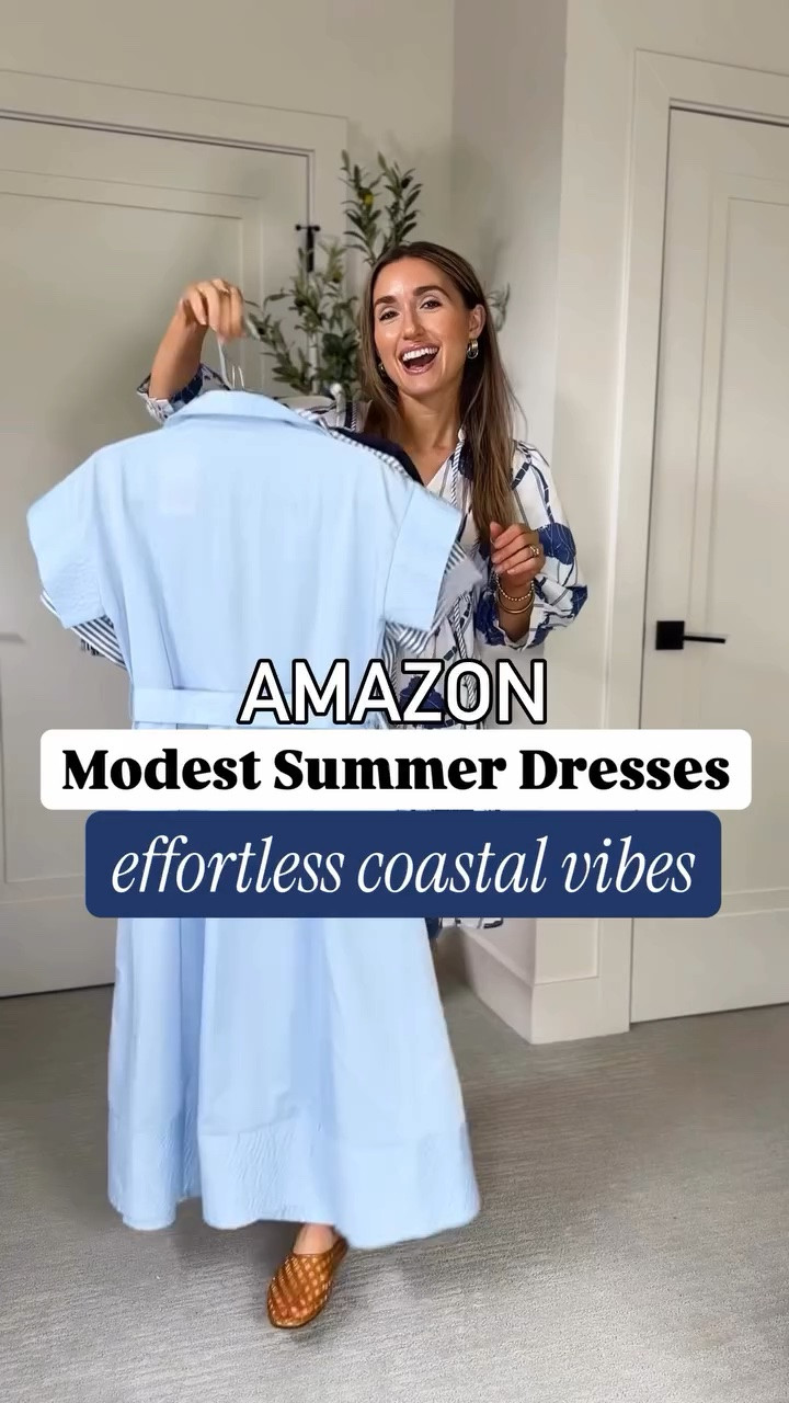 Perfect for Memorial Day, Fourth of July, and all Summer long 💙 Just comment ‘DRESS’ and I’ll send you all the links! 

#summerdress #modestdresses

#LTKootd #LTKmomlife #LTKgrwm