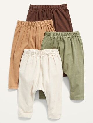 Unisex Knit Pants 4-Pack for Baby | Old Navy (US)