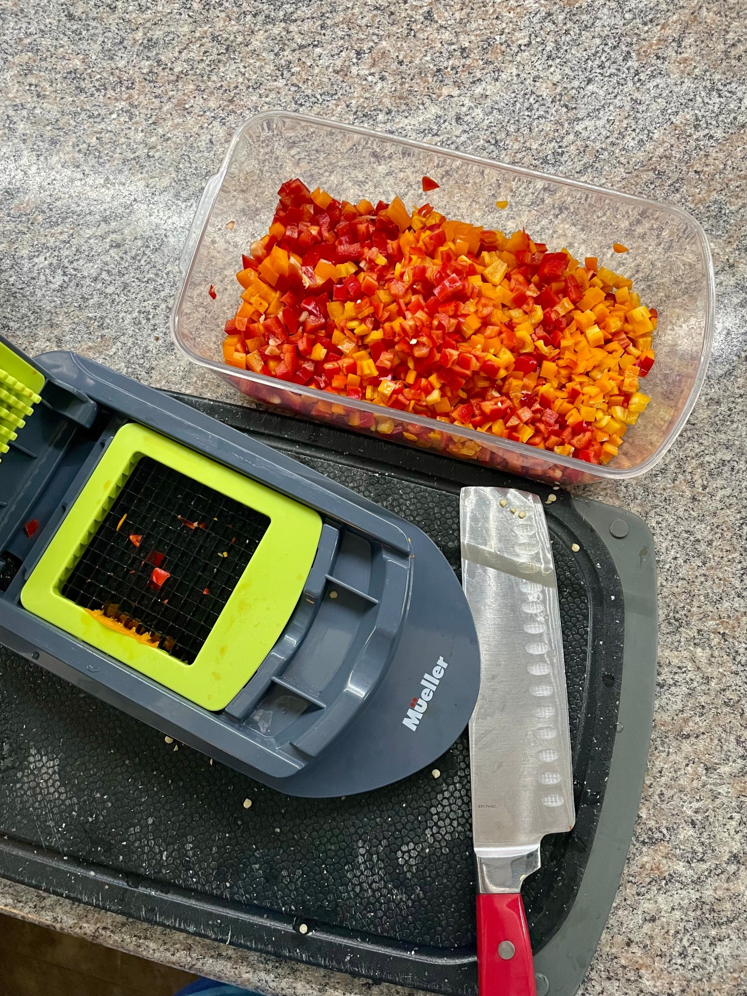 love this veggie chopper for peppers, onions, carrots, and more 🫑🧅🥕
