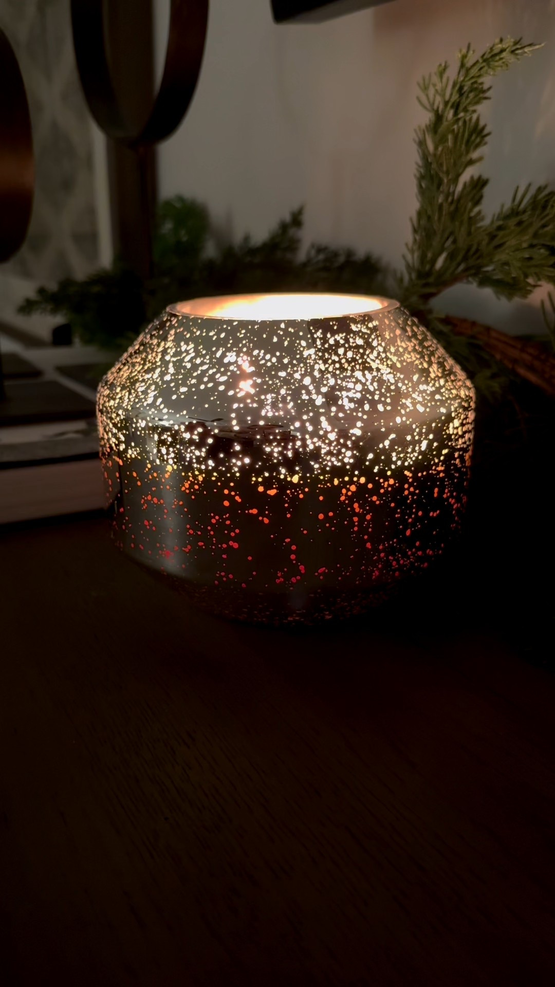 Every bedroom or room at Christmas needs a mercury glass Christmas smelling candle 🌲🕯️ This makes me so happy every evening!

#LTKHome #LTKHoliday #LTKSeasonal