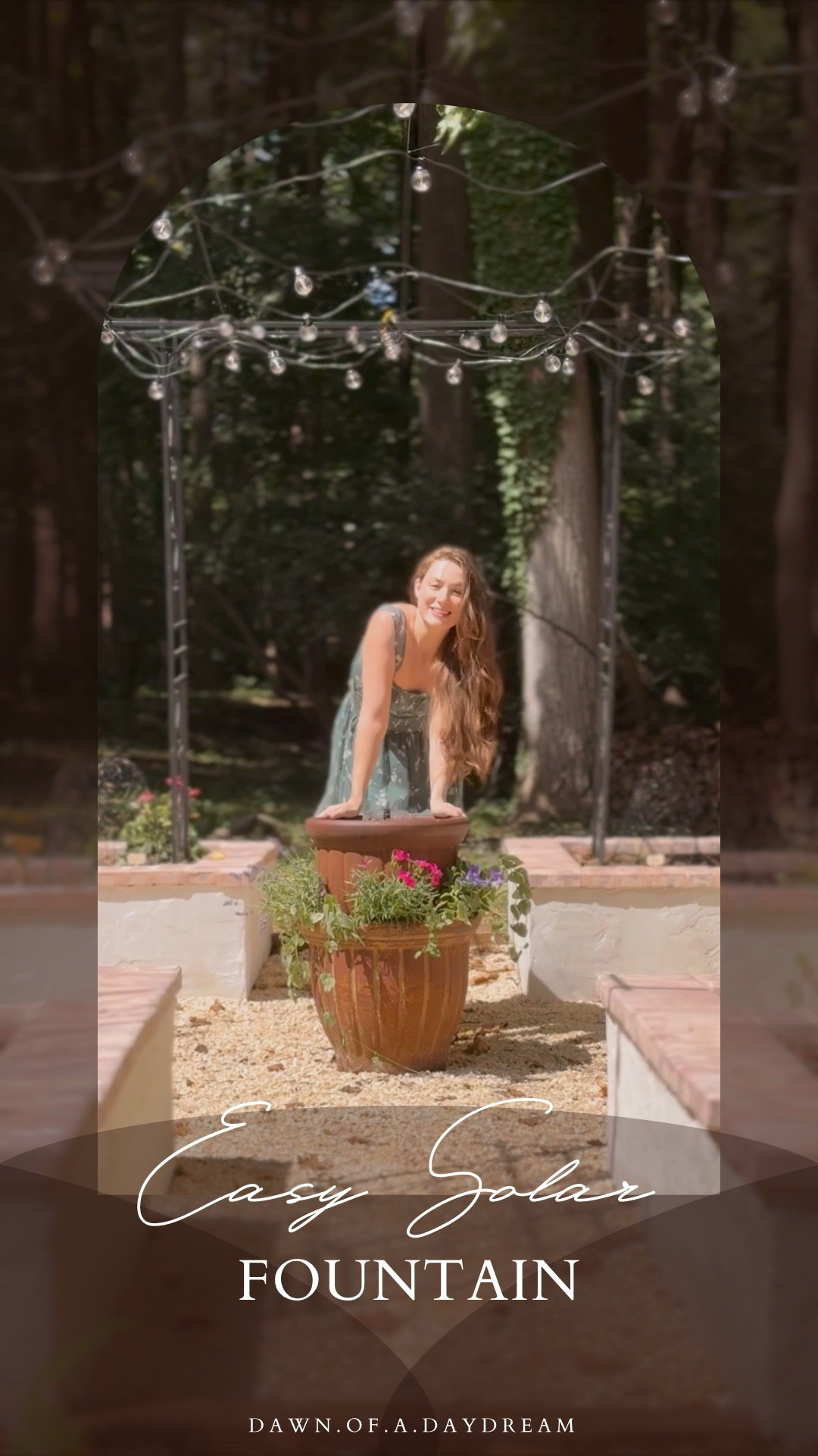 No plumbing. No wiring. No DIY experience needed! 🙌

Just two pots, a solar pump, and a little imagination and now it’s the most peaceful finishing touch to my DIY Mediterranean garden. ⛲️✨

The best part? It runs completely off sunlight, which means no wires and no outlet needed. It’s honestly one of those projects that looks expensive but couldn’t be easier to make.

🔗 If you want the step-by-step tutorial (plus the exact solar pump I used and why), comment DIY below and I’ll send it straight to your inbox.

Would you try something like this in your garden?

............................................................................ 

Old house, big dreams and a girl with zero experience figuring it out as she goes! 
This isn’t an expert DIY account. It’s a “you’ve got this too” kind of space 🫶
Follow along and let’s learn together! 💗

🎥 Want more than the pretty before and after? Stories are the heart of the project , unfiltered + in-progress
💌 It’s official: our cozy corner of the internet is open! Swing by the website , I’d love to see you there.

............................................................................

#DIYfountain #GardenDIY #OutdoorDecor #SolarFountain #BudgetFriendlyHome

DIY solar fountain | beginner garden DIY | outdoor water feature | budget-friendly garden ideas | solar-powered fountain | easy backyard project | no plumbing garden fountain | simple water feature DIY | home improvement inspiration | Dawn of a Daydream blog