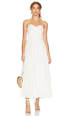 Free People Sundrenched Maxi in Ivory from Revolve.com | Revolve Clothing (Global)