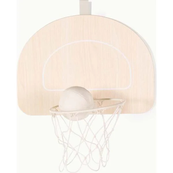 Doorway Basketball Hoop, Ivory | Maisonette