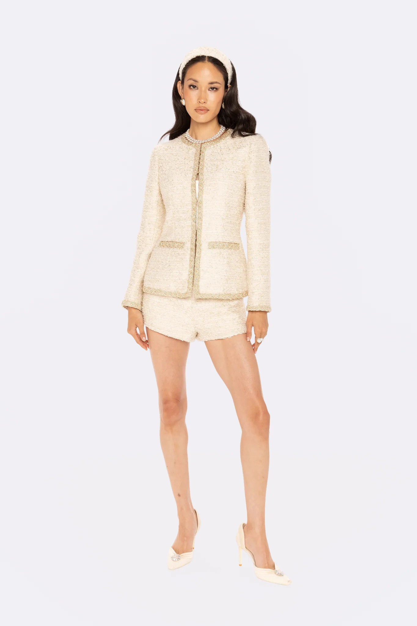 Evelyn Tweed Jacket | Nana Jacqueline