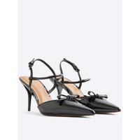 River Island Bow Detail Court Shoe - Black | Very (UK)