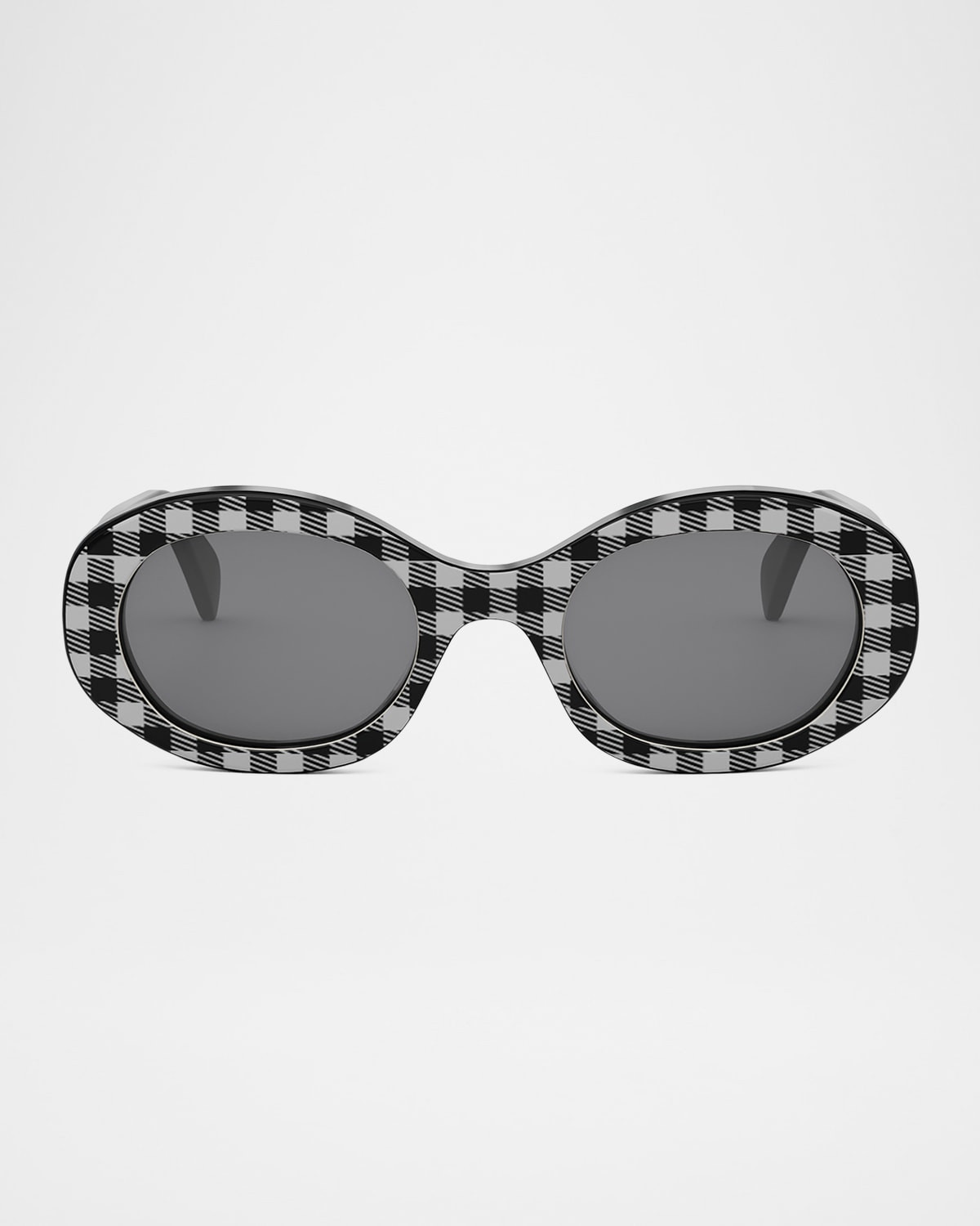 Triomphe Oval Sunglasses | Neiman Marcus