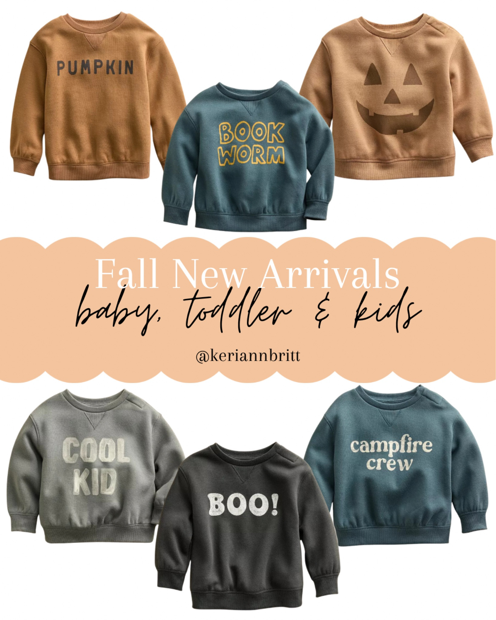 Baby, Toddler and Kids New Arrivals Fall 2024 (Save This Week w/ code: SHOP20)

Kohls / Lauren Conrad / Little Co / Little Co by Lauren Conrad / kids Halloween sweatshirt / fall outfits / boys fall outfit / girls fall outfit / graphic tee / kids graphic sweatshirt

#LTKFamily #LTKSeasonal #LTKKids