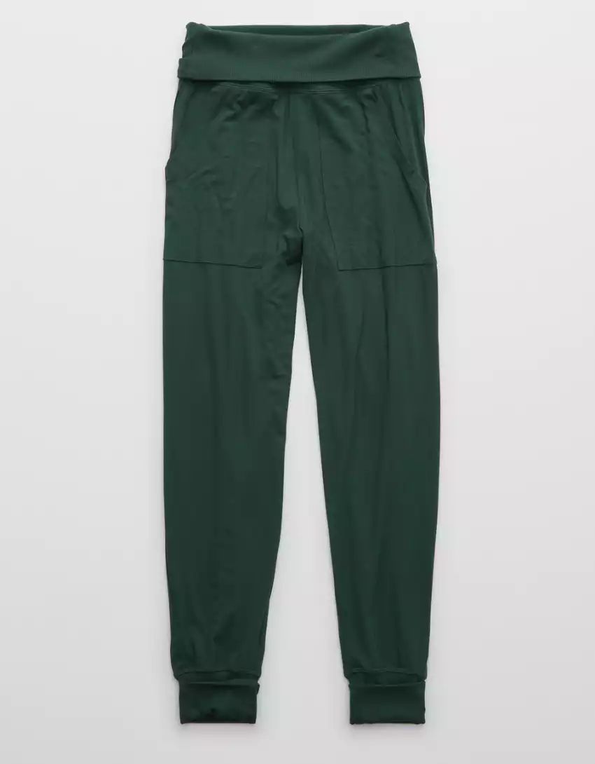 Aerie Real Soft® Foldover Jogger | Aerie