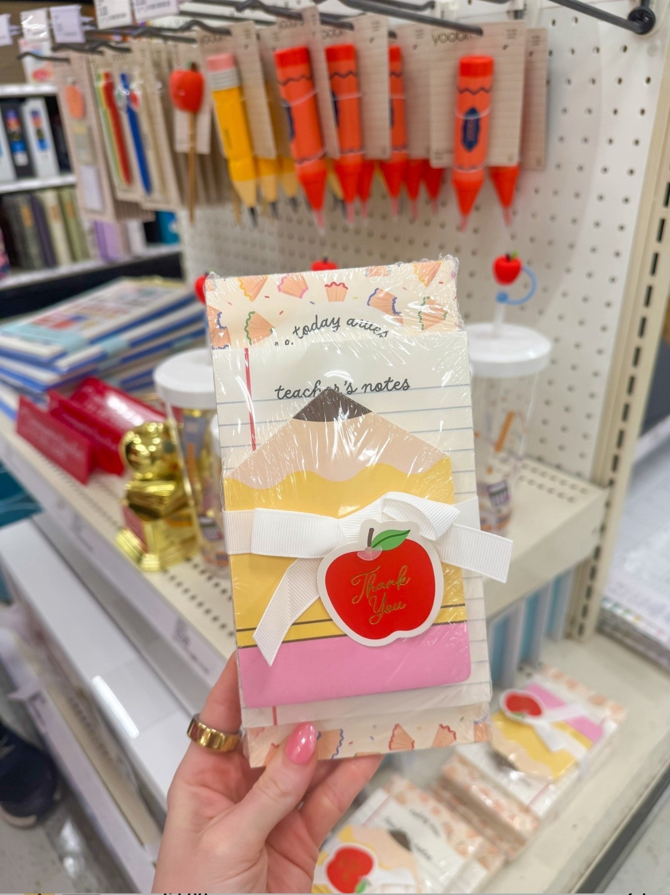 Teacher appreciation week gifts! 





Teacher gift idea 
Target finds 
Notepad 


#LTKmomlife #LTKSaleAlert 

#LTKKids