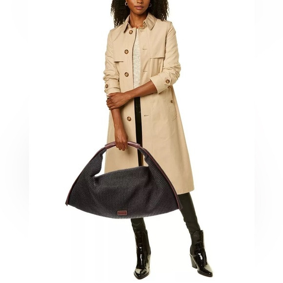 Staud Jetson Large Black Raffia Tote Bag | Poshmark