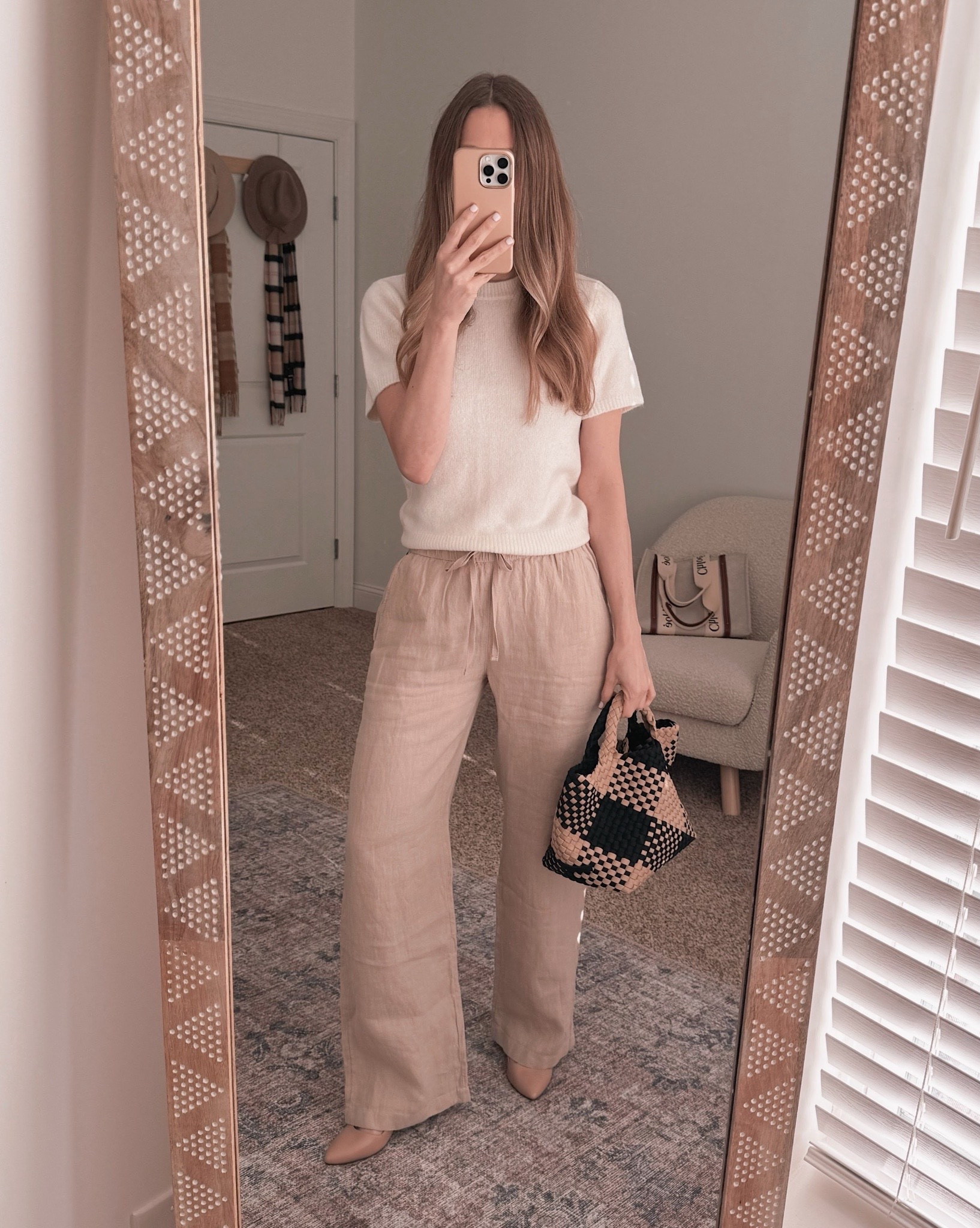 This sweater tee from Abercrombie along with linen pants makes for a great work or travel outfit this spring! Perfect for vacation or travel 

#LTKSeasonal #LTKtravel #LTKstyletip