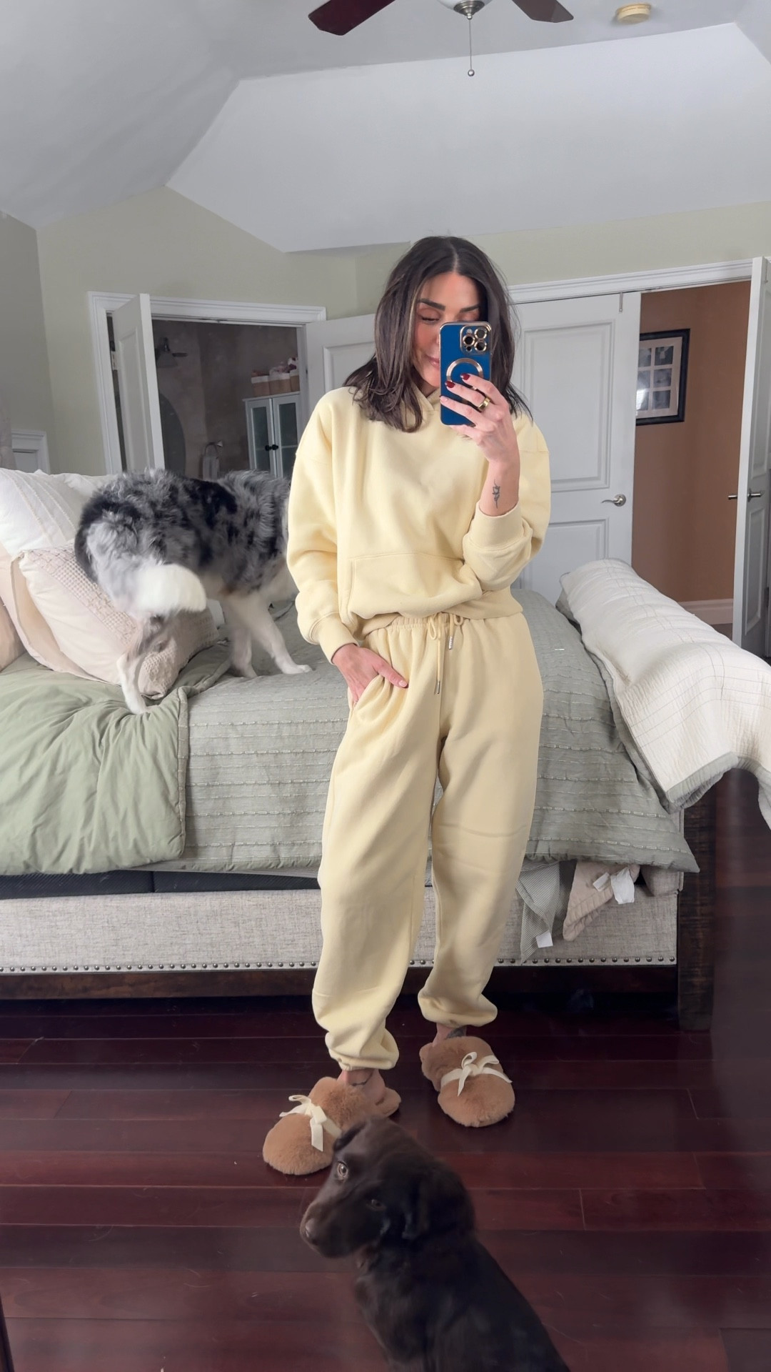 This butter yellow lounge set from Abercrombie is to die for. So soft so comfortable and the color is perfect for spring. 

#LTKdayinmylife #LTKOver40 #LTKSeasonal