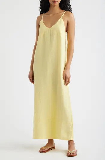 Aloha Linen Blend Maxi Sundress | Nordstrom