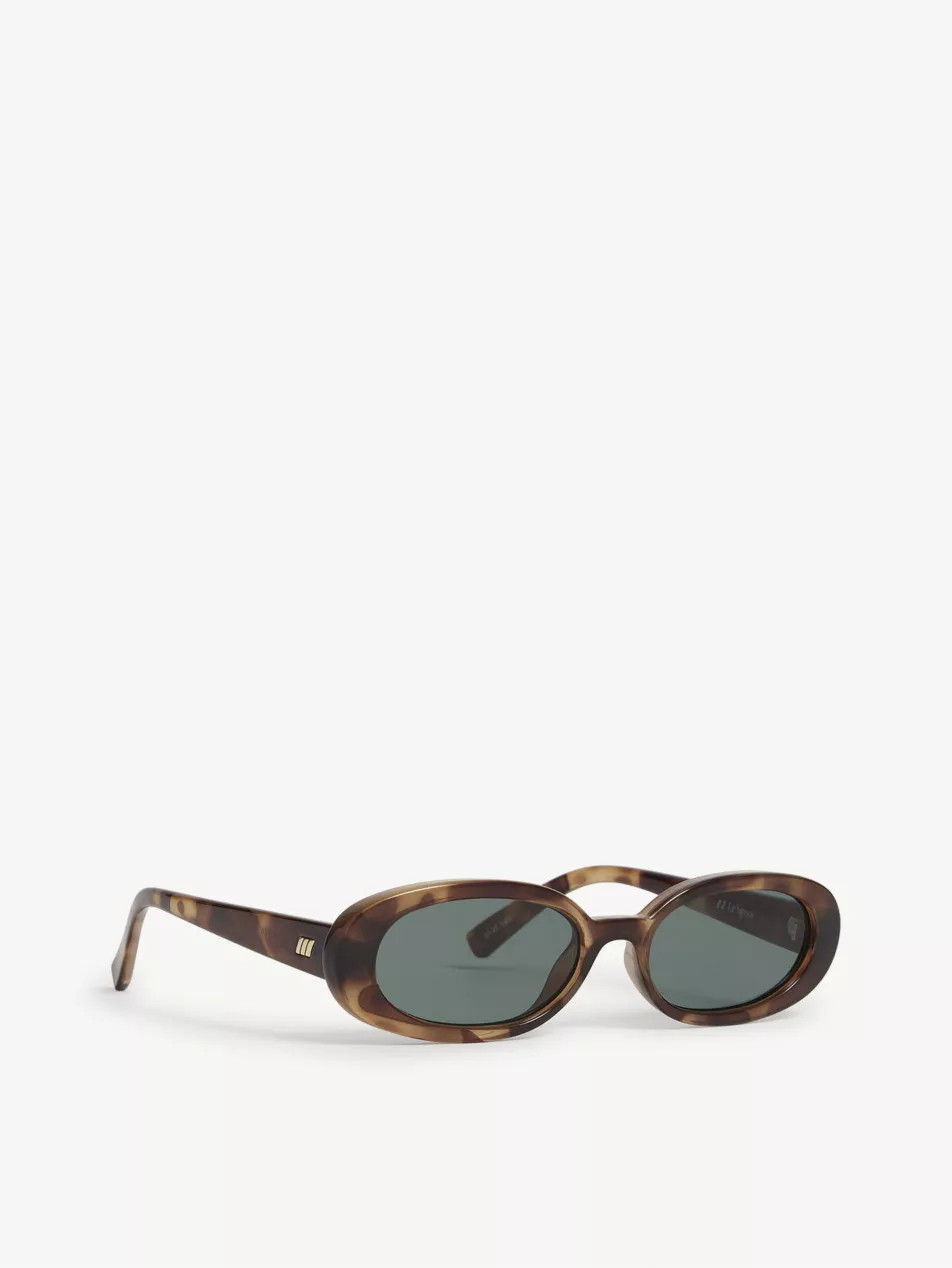 Outta Love oval-frame polycarbonate sunglasses | Selfridges