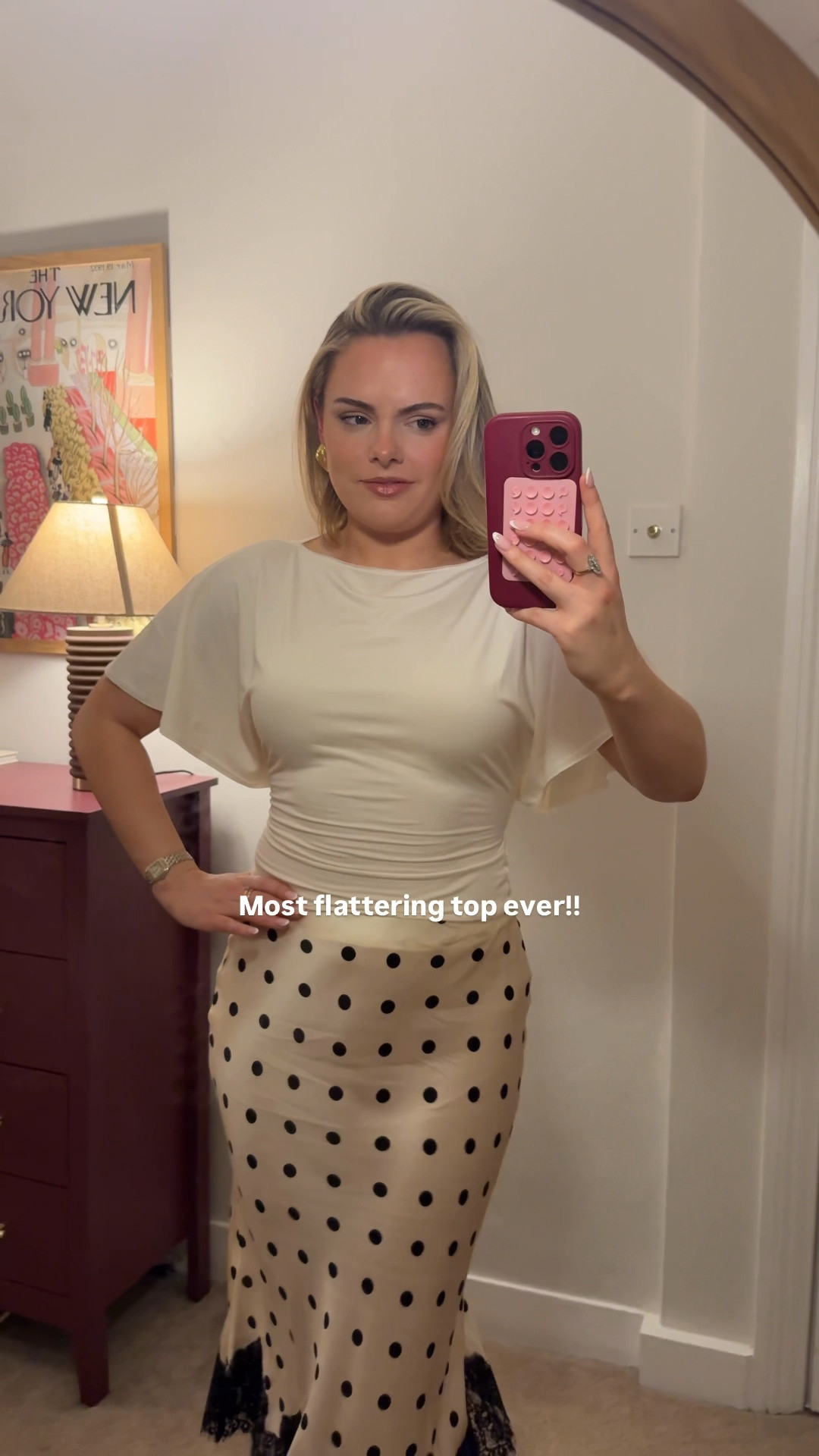 Most flattering top ever! 🤌🏼 @Reformation #ad 

#LTKspring #LTKmodest #LTKstyletip